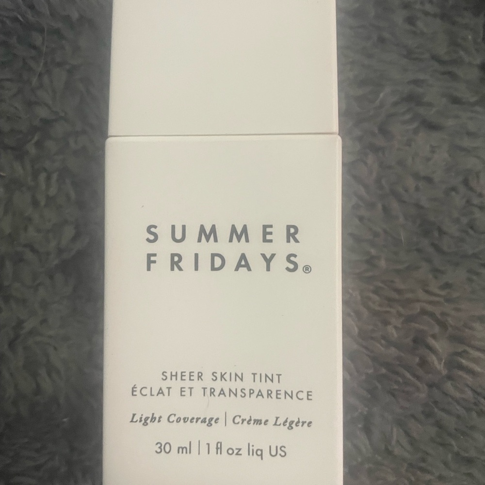 Summer Fridays Sheer Skin Tint - White and Brown Packaging, Shade 6